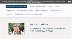 Desktop Screenshot of energetischeunternehmensberatung.de
